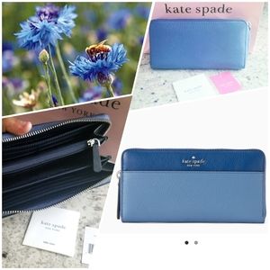 NWT♠️Kate Spade Jackson Lrg Continental Wallet♠️